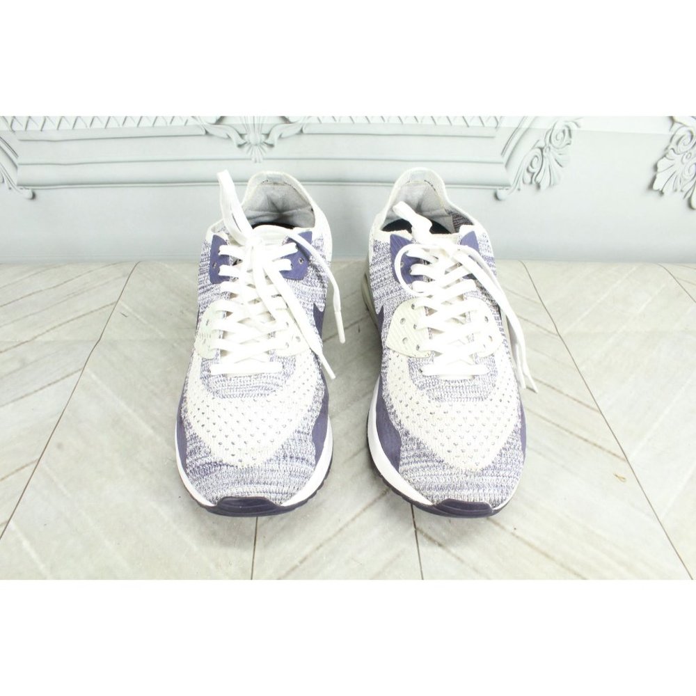 *Nike Air Max Women's White Purple Mesh Breathable Sneaker Shoes Size 10 Inch - Picture 5 of 9